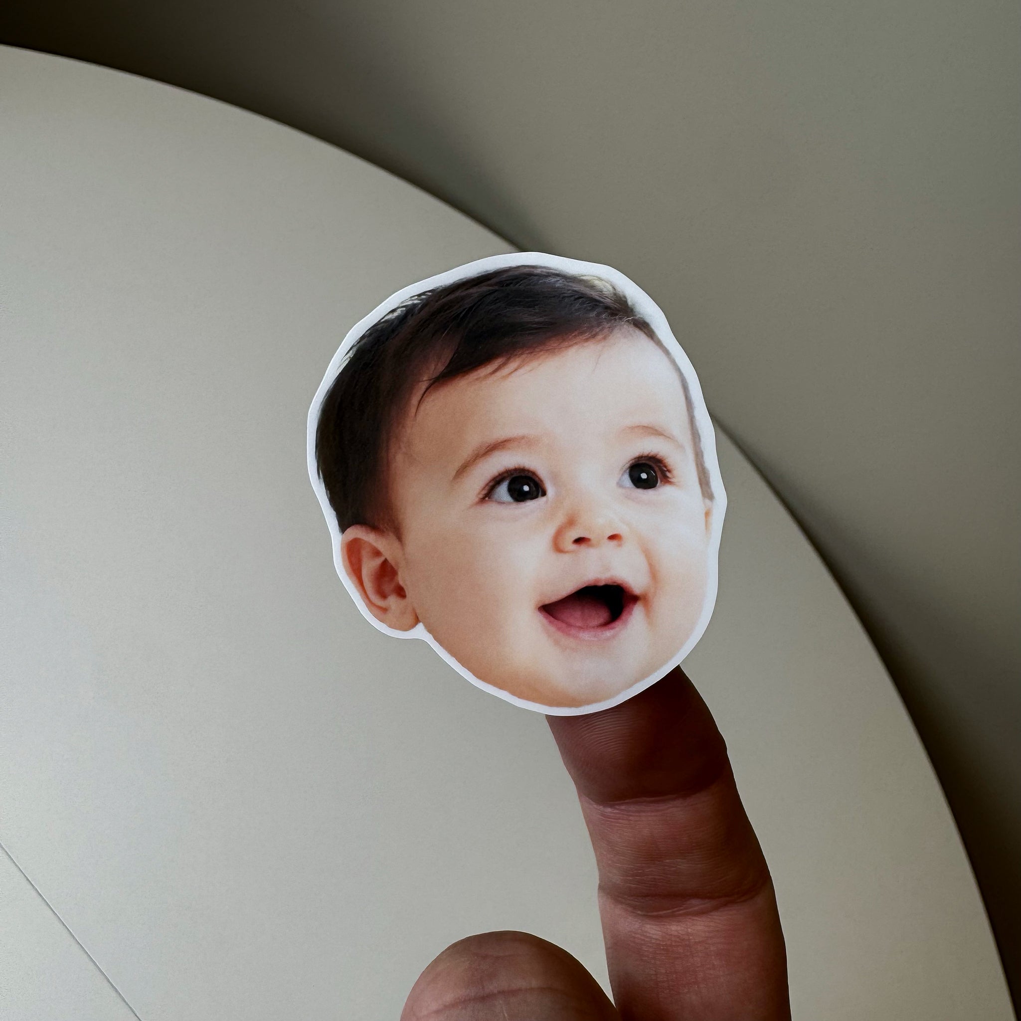 Face Sticker — styled use