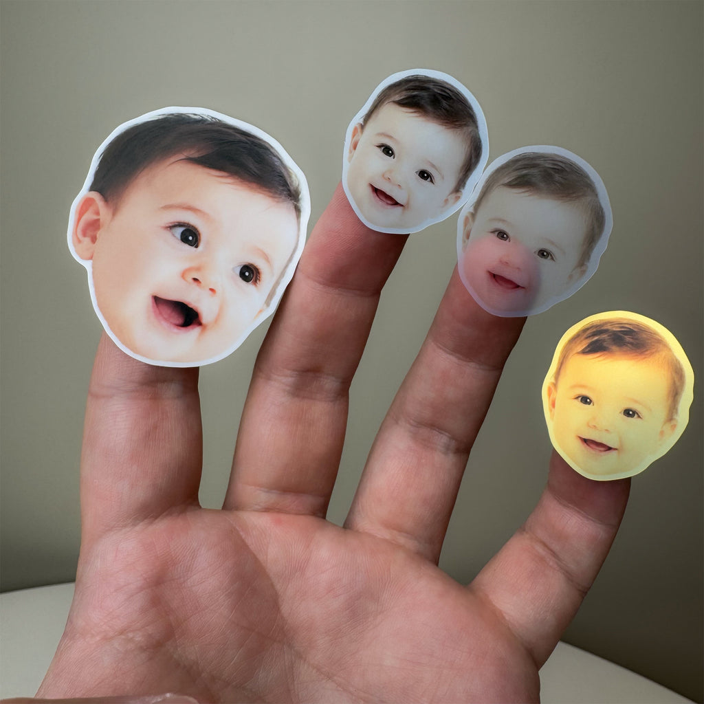 Face Sticker — styled use