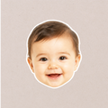 Face Sticker — A5 die-cut photo sticker sheet by EVERSTORY STUDIO