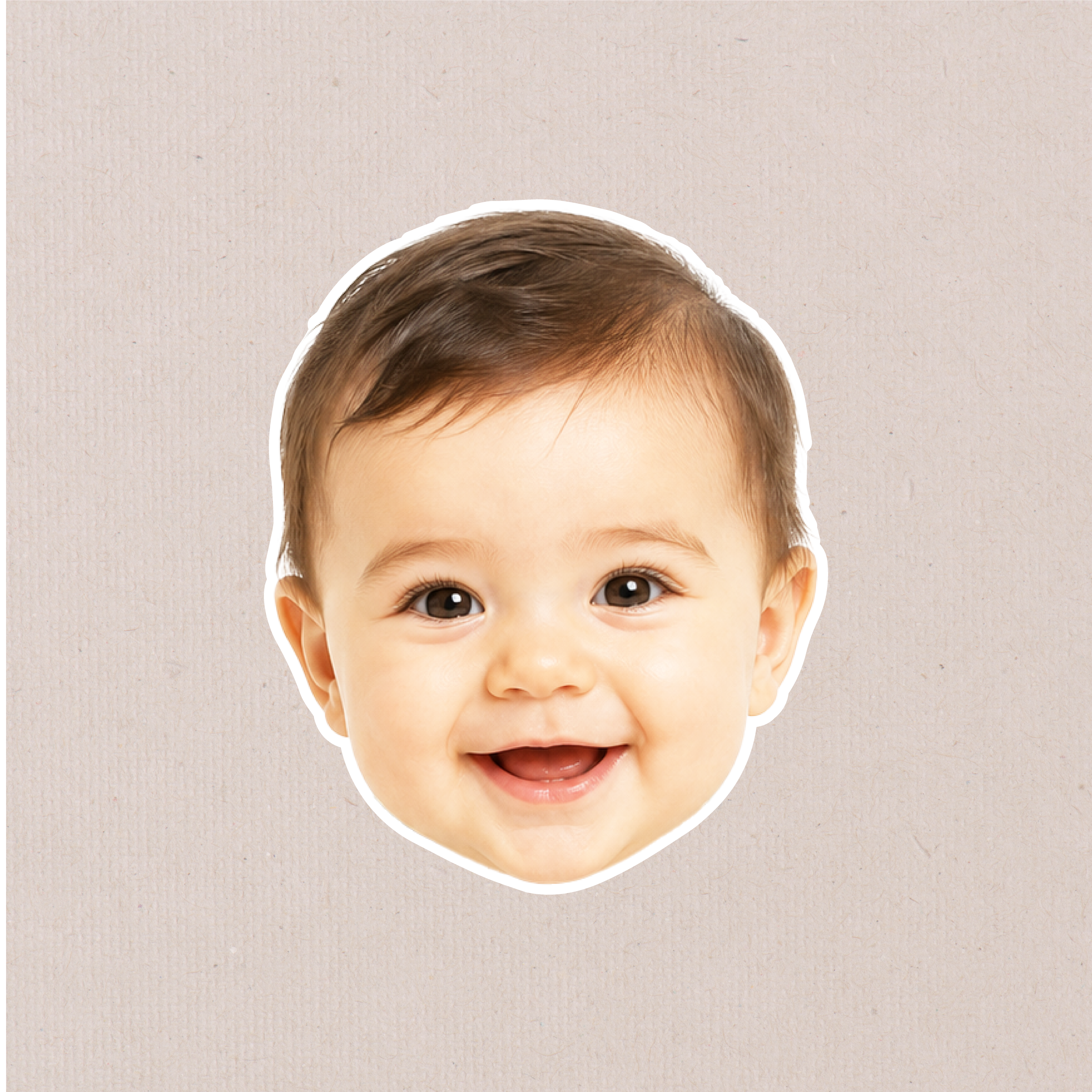 Face Sticker — A5 die-cut photo sticker sheet by EVERSTORY STUDIO
