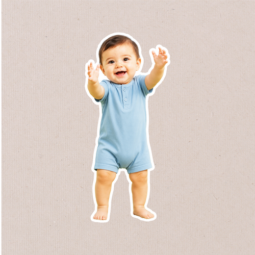 Full Body Sticker — A5 die-cut photo sticker sheet by EVERSTORY STUDIO