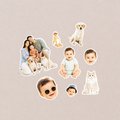 Package Full — A5 curated photo sticker package by EVERSTORY STUDIO